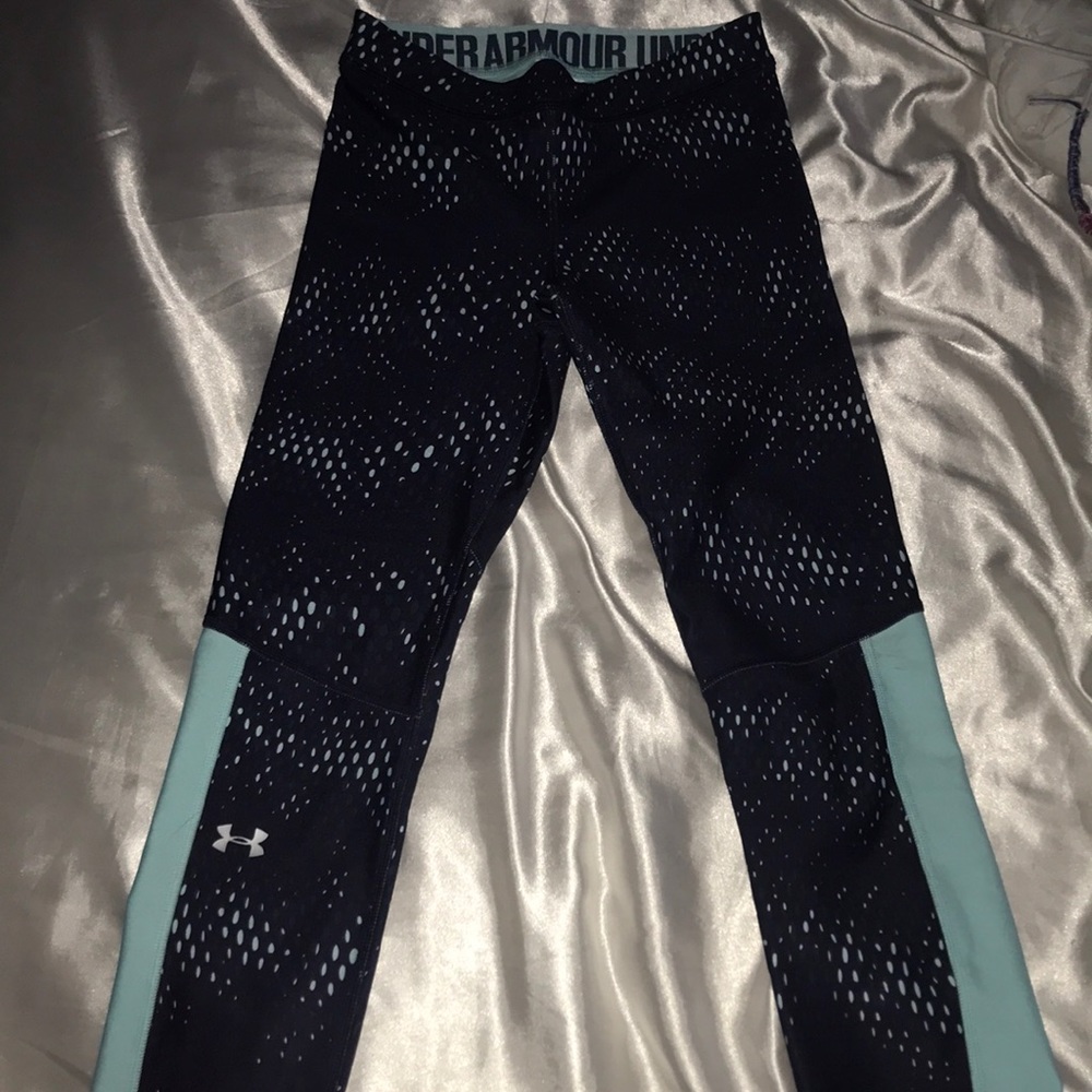under armor workout capri leggings